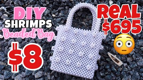 fake shrimps bag|DIY SHRIMPS BEADED BAG: HOW TO MAKE A BEADED BAG .